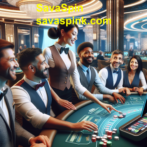 Experimente a Emoção do Casino Ao Vivo no SavaSpin